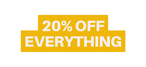 20 off everything